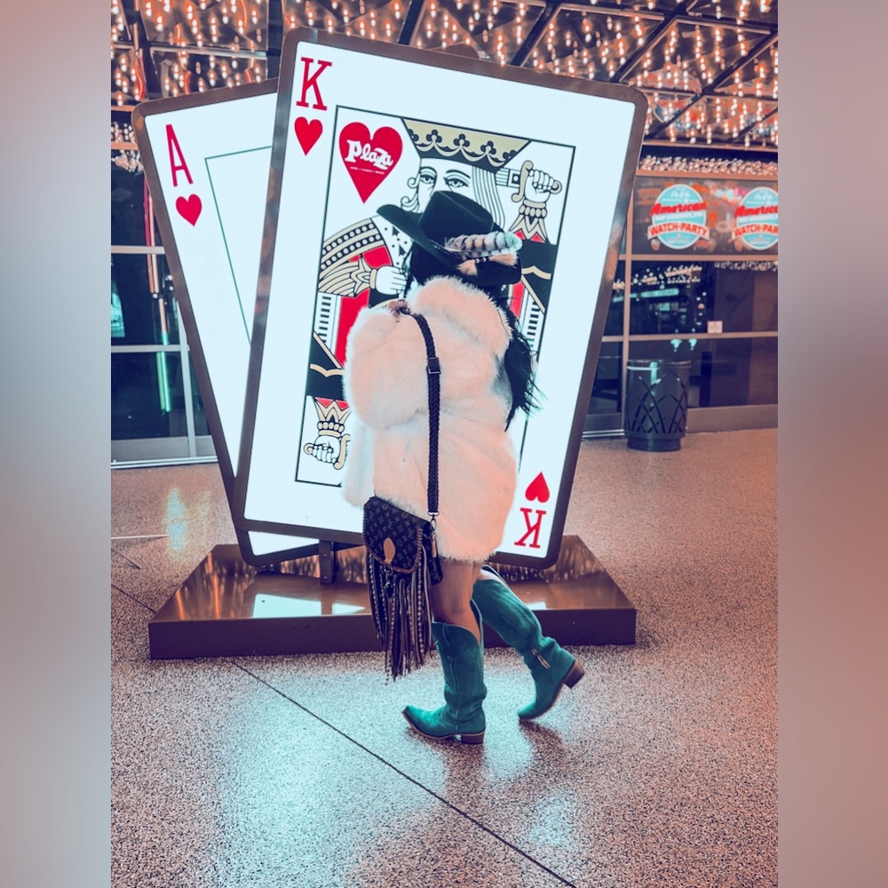 Rock’Em- The Georgina Gamuza Pastels Tall Cowgirl Boot - in Sea Green